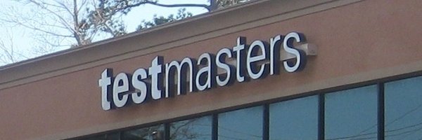 TestMasters sign
