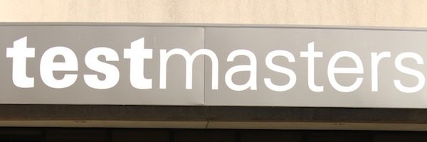 TestMasters sign